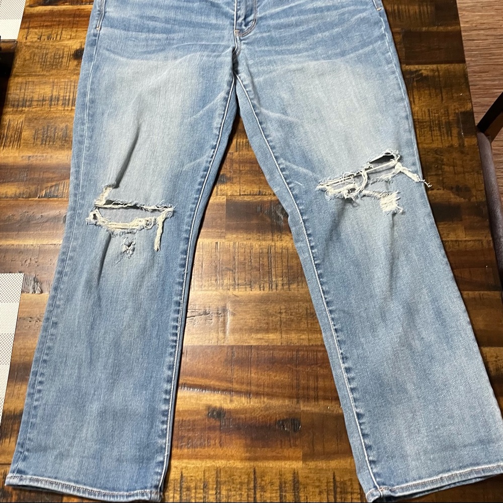 American Eagle Artist Crop Fare stretch Jeans 14